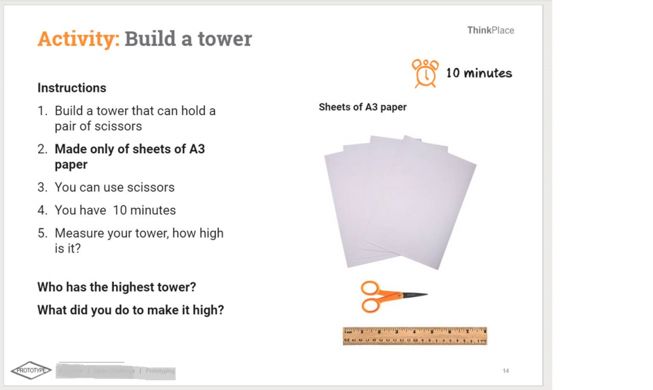 Airlab non-screen activity
