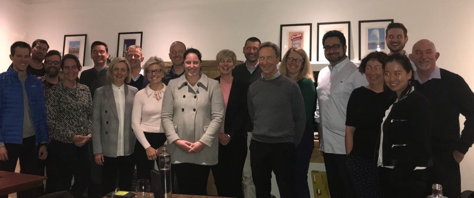 Alicia Coutts meets members of the ThinkPlace team