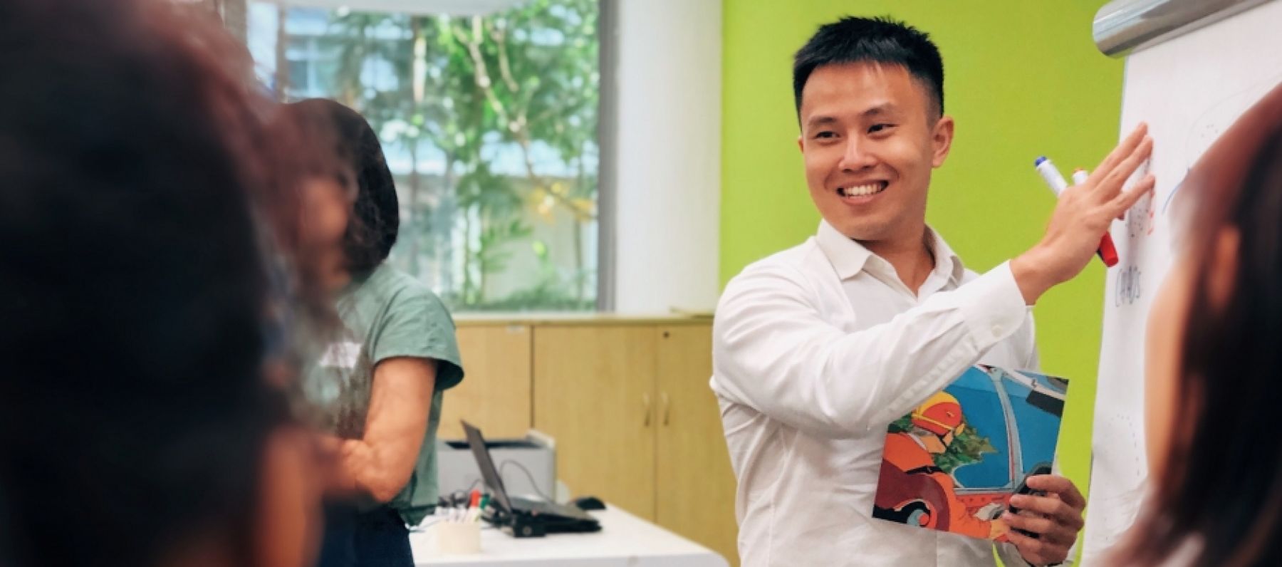 ThinkPlace designer Calvin Tan is part of our education offering in Singapore